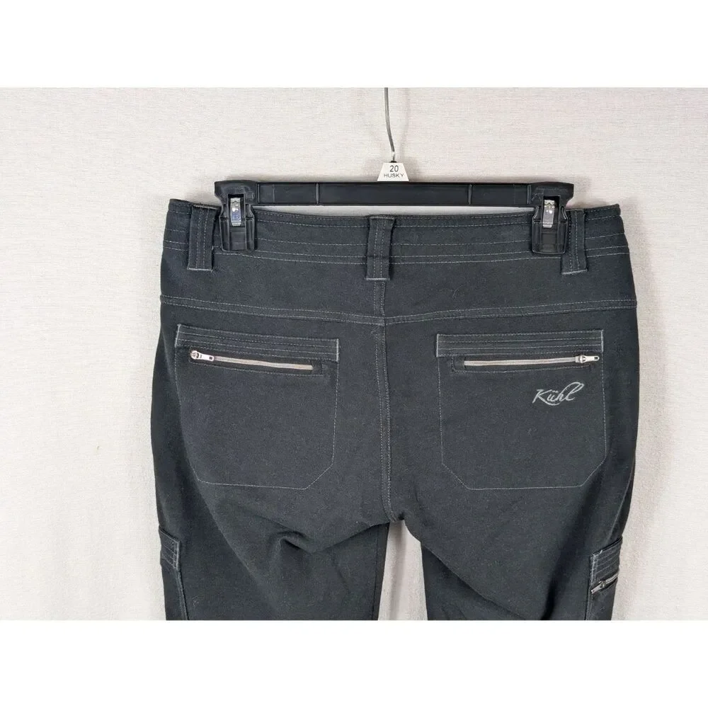 Kuhl Cargo Stretch Pants Black Women's Size 4 Regular - Picture 7 of 14